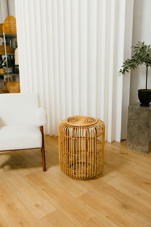 Benni Rattan Side Table - Natural view 2