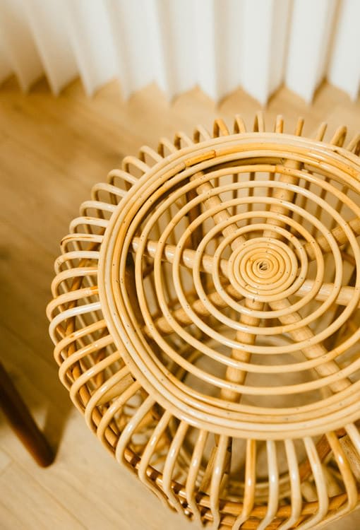 Benni Rattan Side Table - Natural view 3