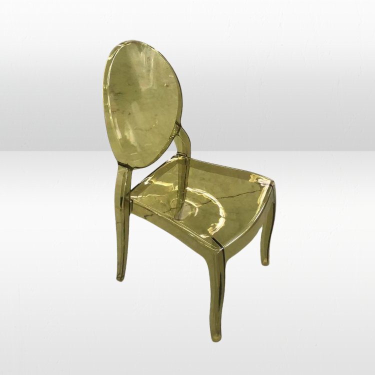 Ghost Dining Chair - Green view 2