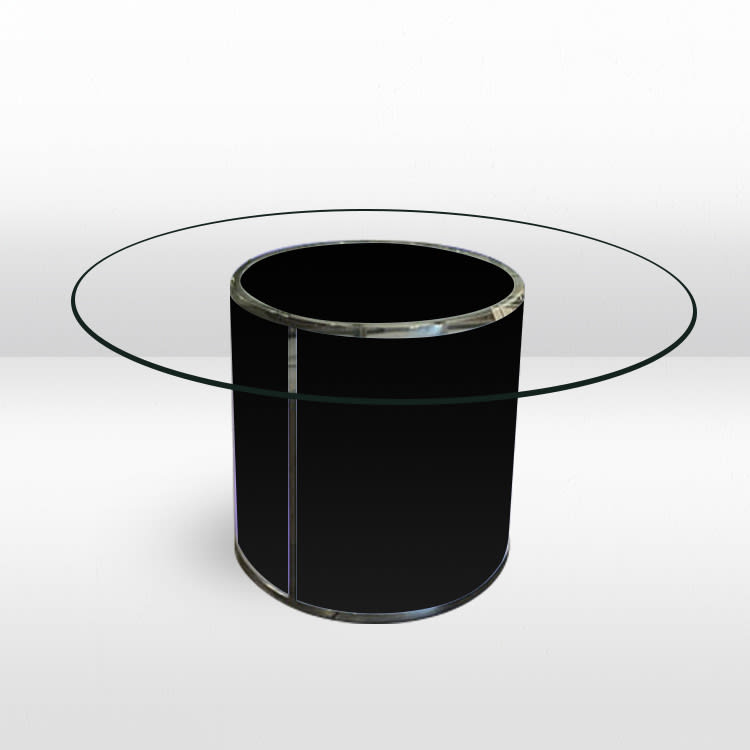 Dexter Dining Table / Black Matte Inserts
