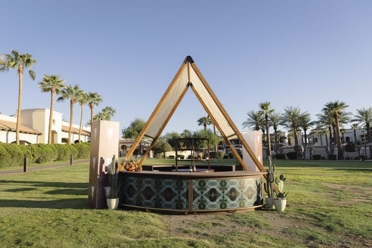 Arcadia A Frame Tent - Single Gable Section view 5
