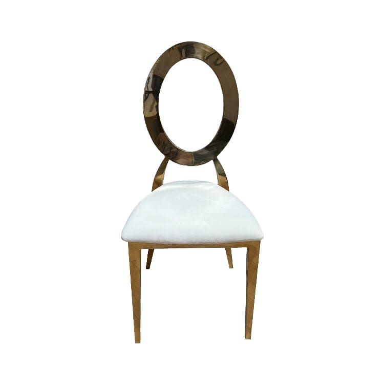 Halo Dining Chair with Ivory Pads view 6
