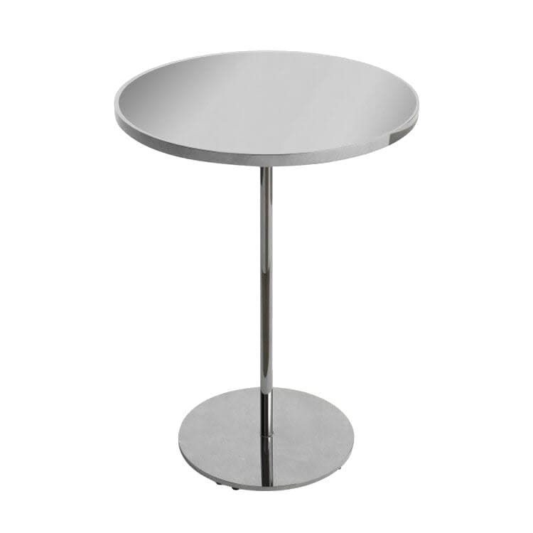 Virtu Silver Cocktail Table / Silver Mirror Top