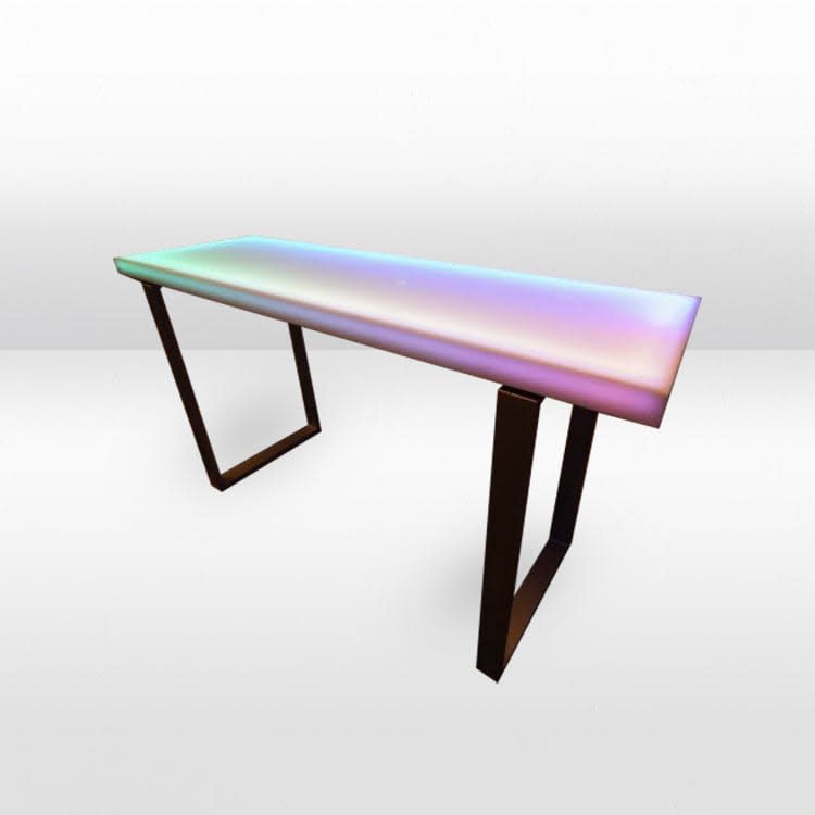 4ft Glowing Communal Table view 4