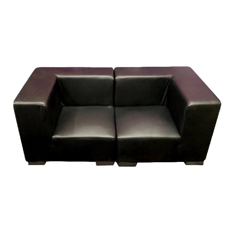 Mondrian Loveseat - Black