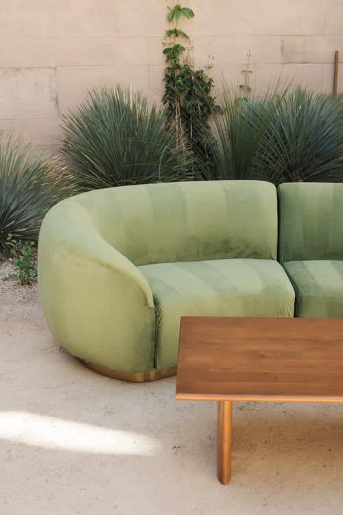 Amistad Walnut Coffee Table view 6