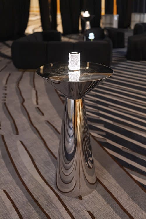 Royalty Cocktail Table - Silver view 6