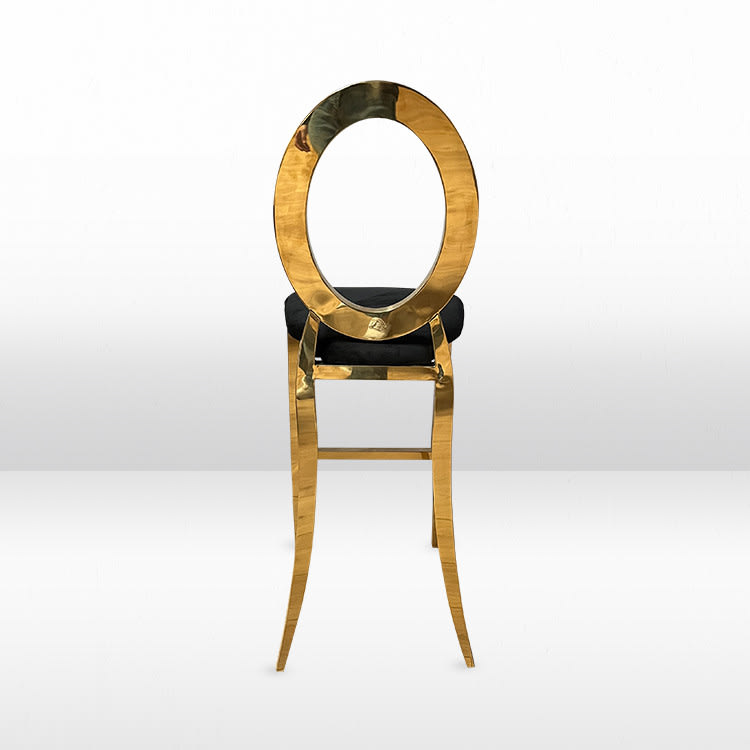 Halo Bar Stool with Black Pad view 4