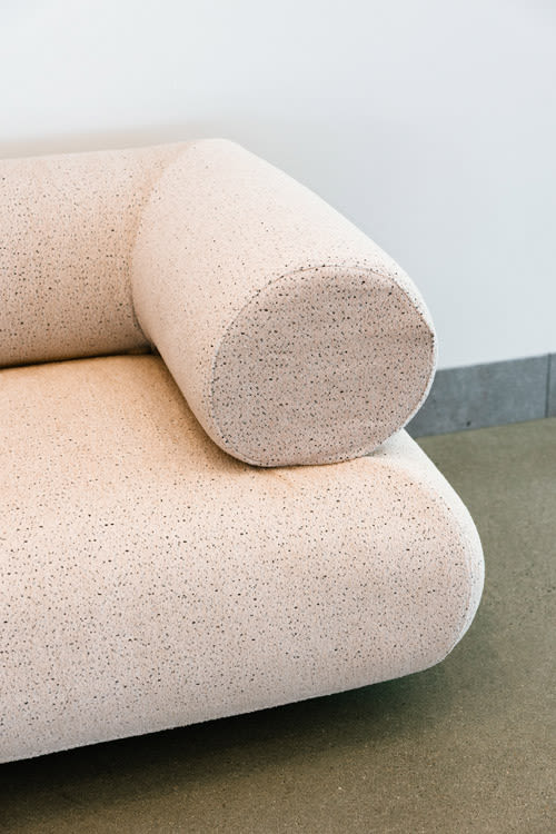 Juno Sofa - Confetti Dusty Rose view 4