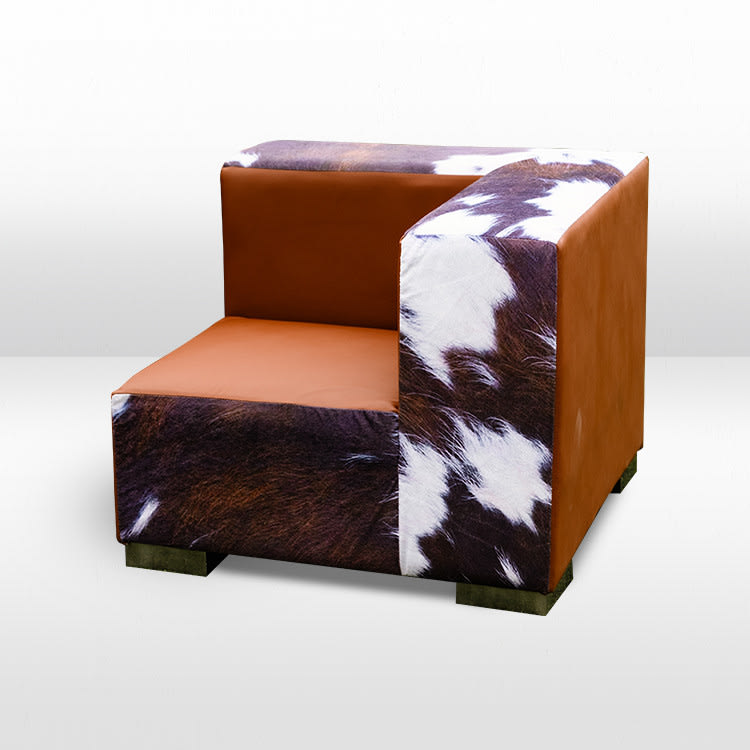 Mondrian Right Corner - Cowhide view 2
