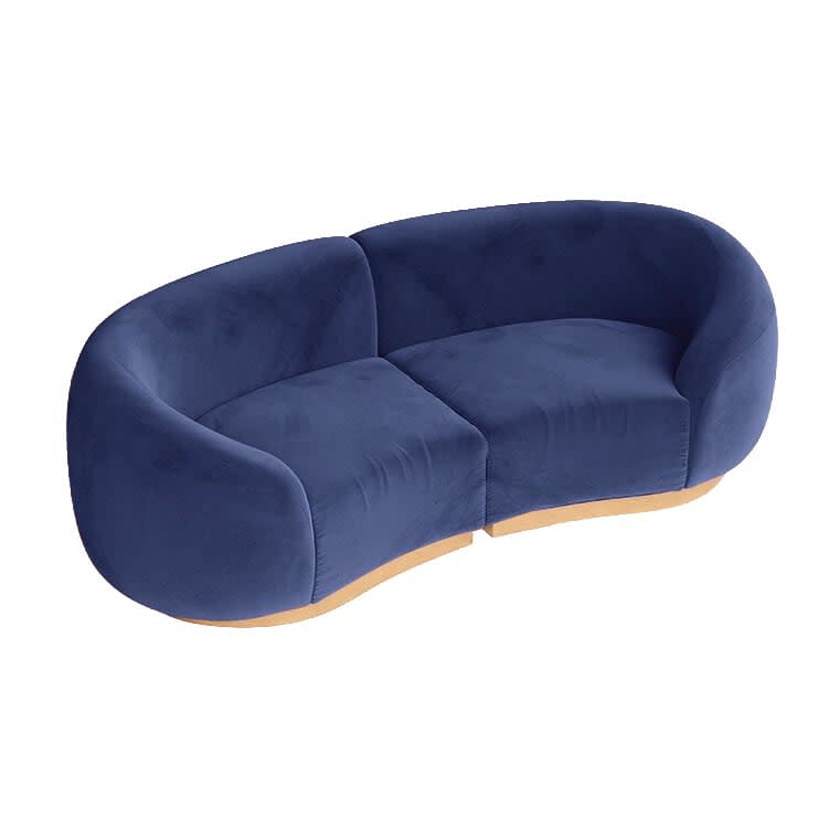 Cascade Loveseat - Sapphire