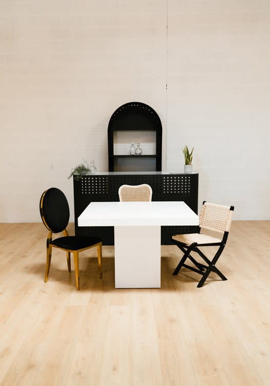 Graham Dining Table - White view 3