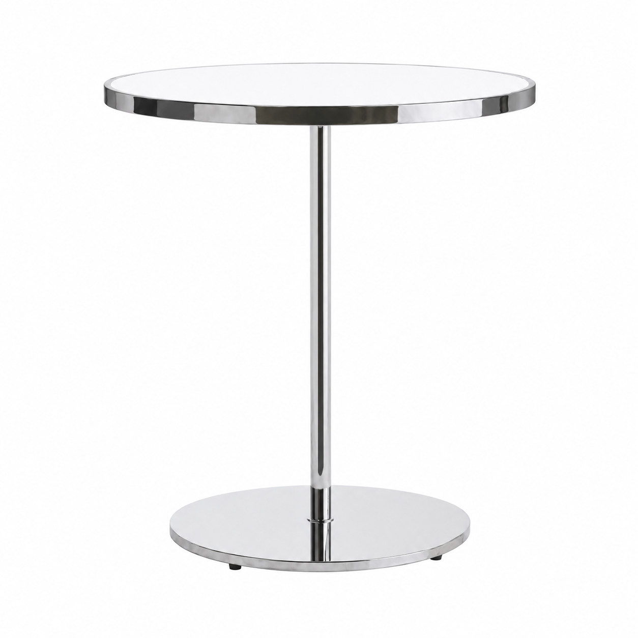 Virtu Silver Bistro Table - Silver view 6