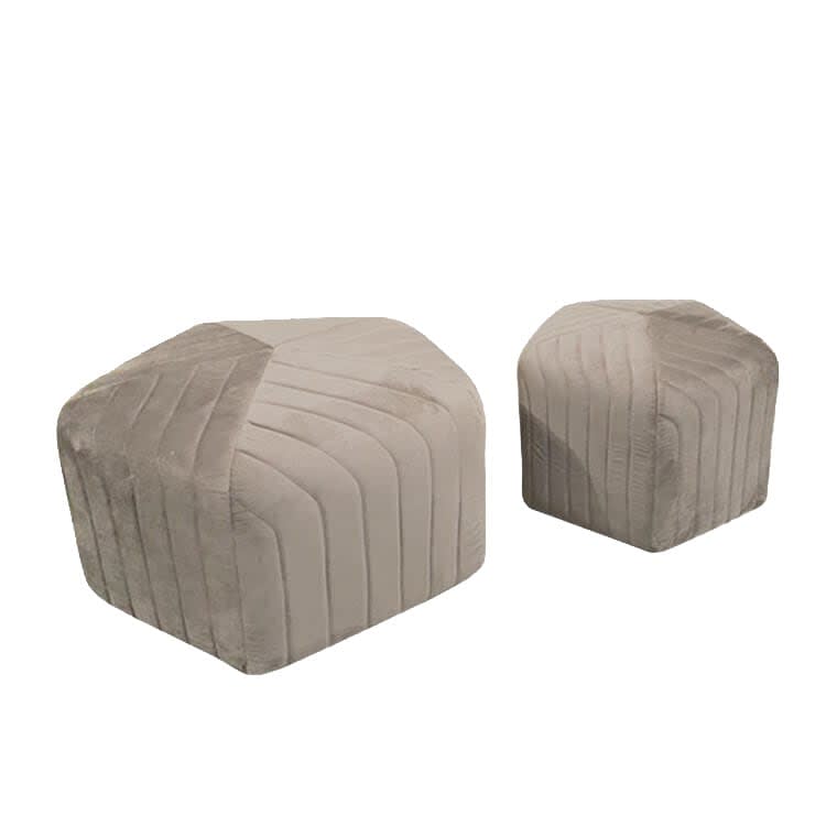 Ottoman Set - Mini and Biggie - Pewter