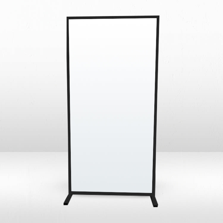 Hudson Room Divider - Black Frame