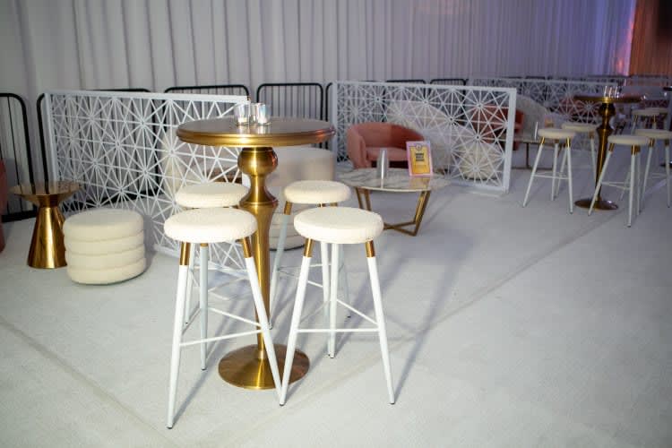 Kelsey Gold Cocktail Table view 3