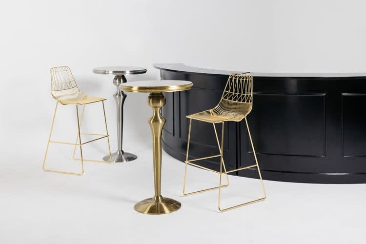 Kelsey Gold Cocktail Table view 7