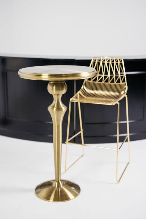 Kelsey Gold Cocktail Table view 8