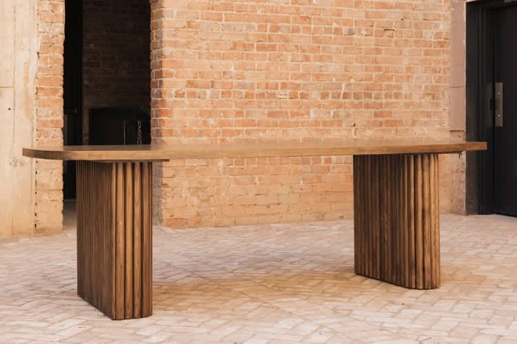 Sawyer Dining Table - Brown view 3