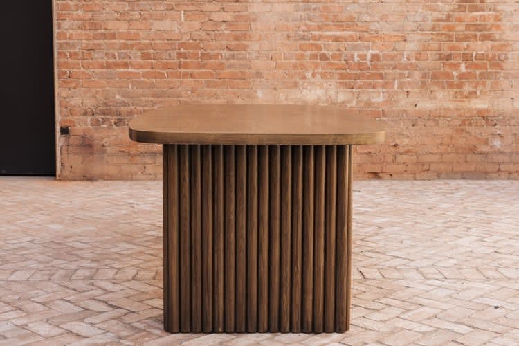 Sawyer Dining Table - Brown view 4