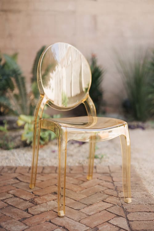 Ghost Dining Chair - Amber view 3