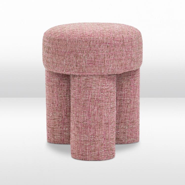Larson Ottoman - Pink view 6