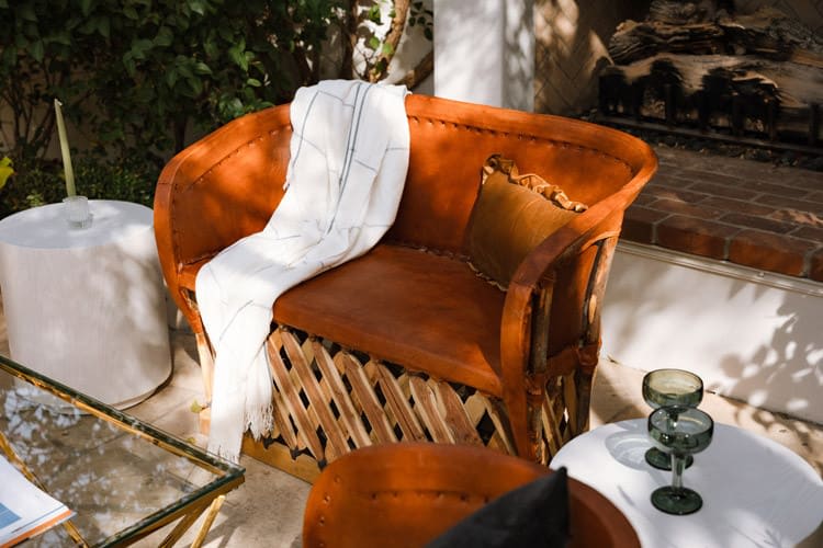 Southwest Equipale Loveseat view 8