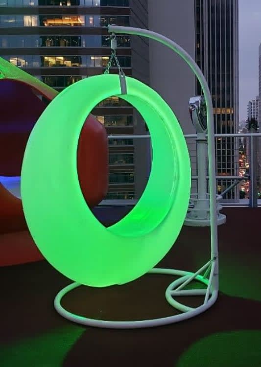 Glowing LED Swing view 2