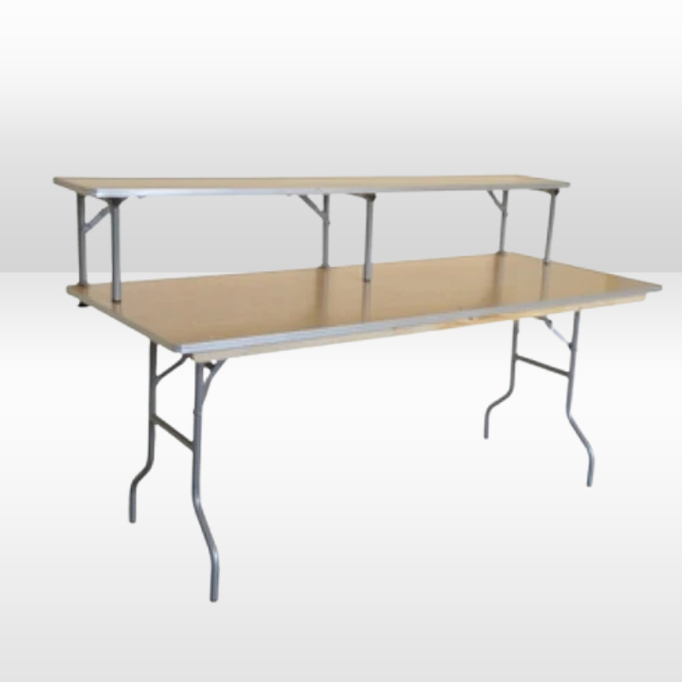 6ft Banquet Table Riser (Riser Only) view 2
