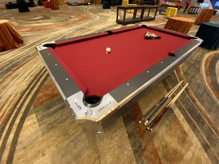 Pool Table view 2
