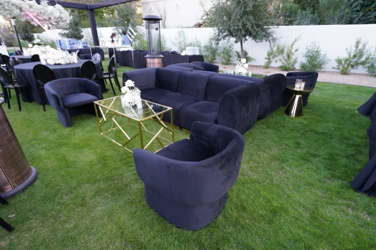 Colette Sofa - Black view 3