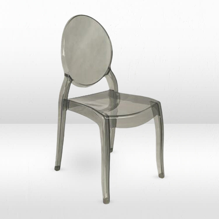 Ghost Dining Chair - Smoke view 2