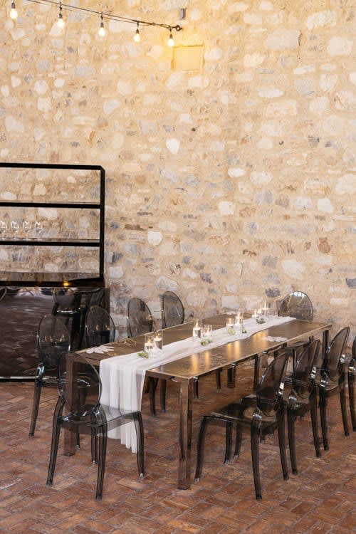 Ghost Dining Chair - Smoke view 3