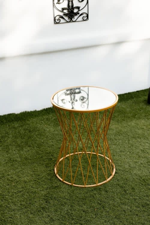 Hour Glass Side Table view 2
