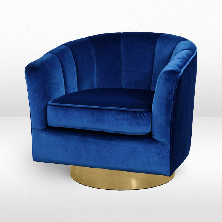 Cassidy Club Chair - Sapphire view 2