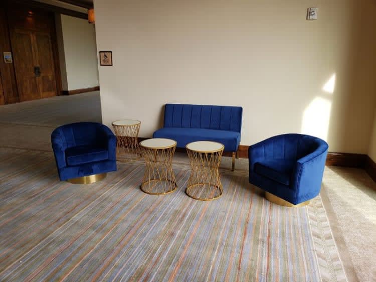 Cassidy Club Chair - Sapphire view 3