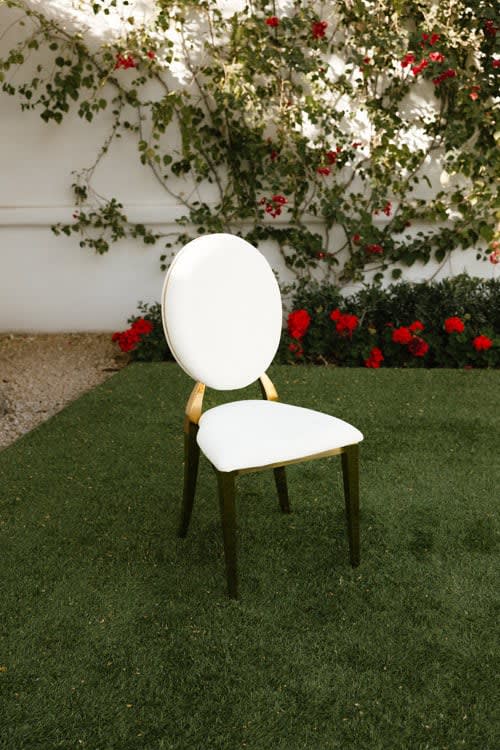 Garbo Dining Chairs with Ivory Pads view 5