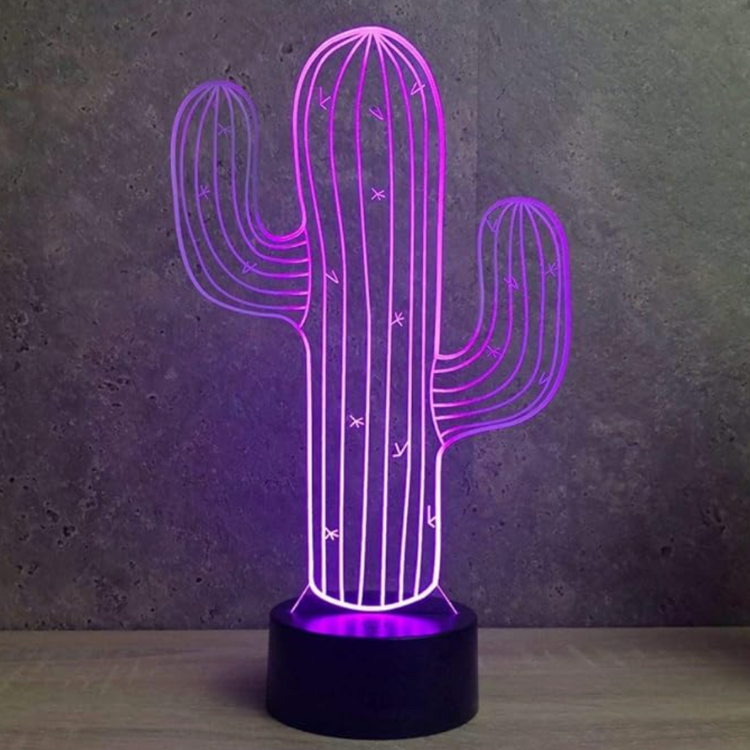 LED Cactus Table Lamp view 8