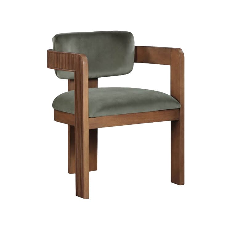 Sacha Green Accent Chair
