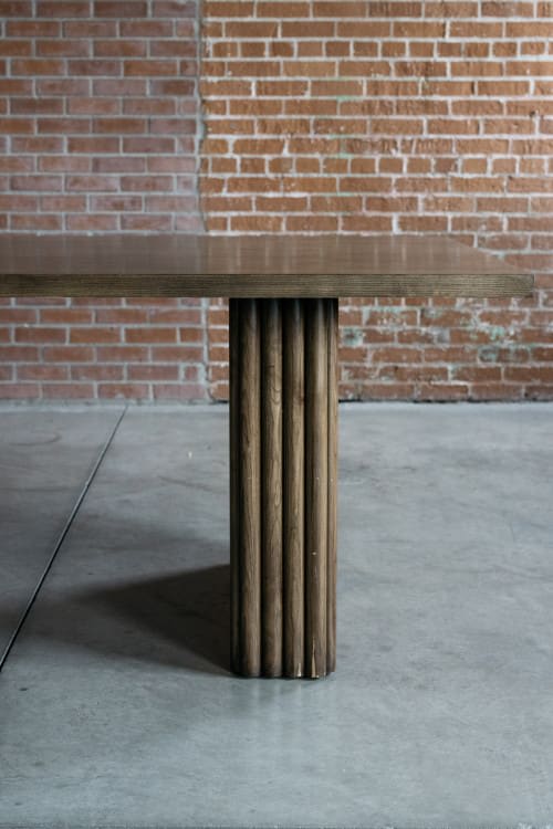 Raven Dining Table - Brown view 5