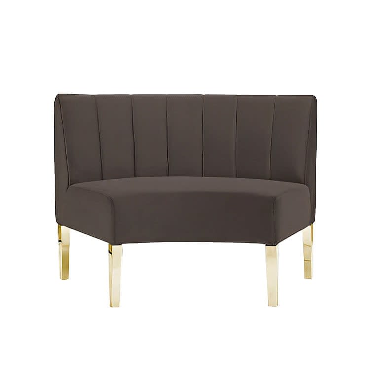 Kincaid Inside Round Sofa - Graphite