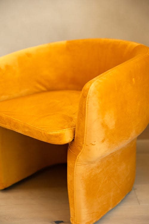 Cachet Club Chair - Caramel view 4