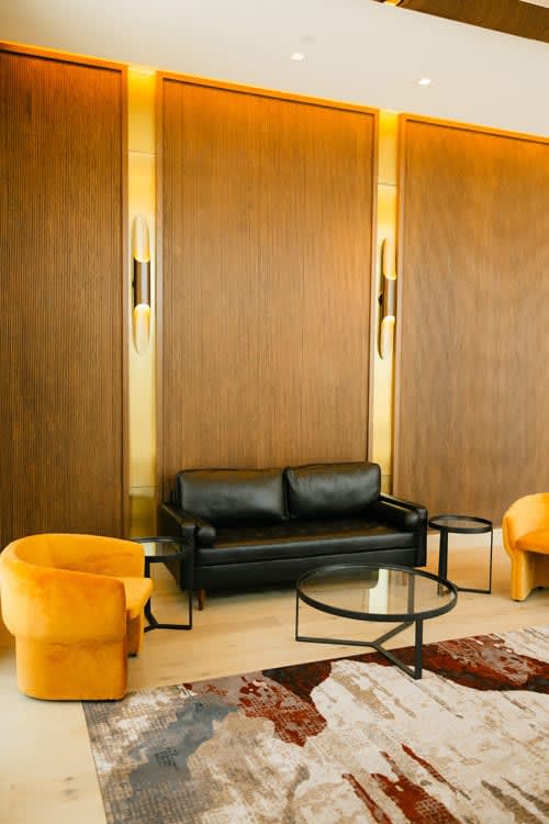 Cachet Club Chair - Caramel view 5