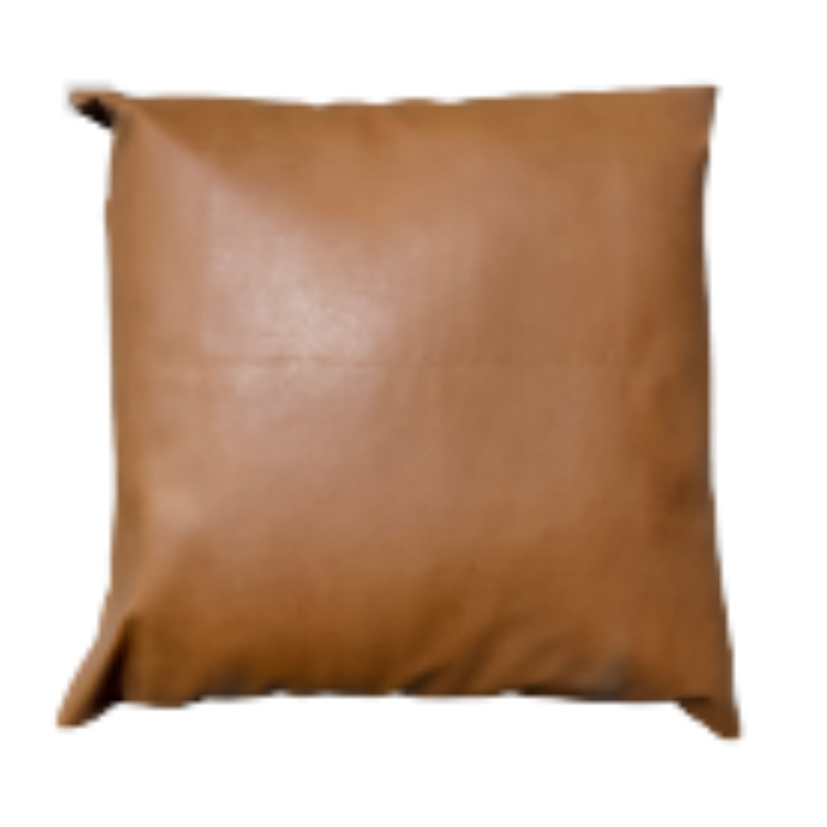 Faux Leather Pillow