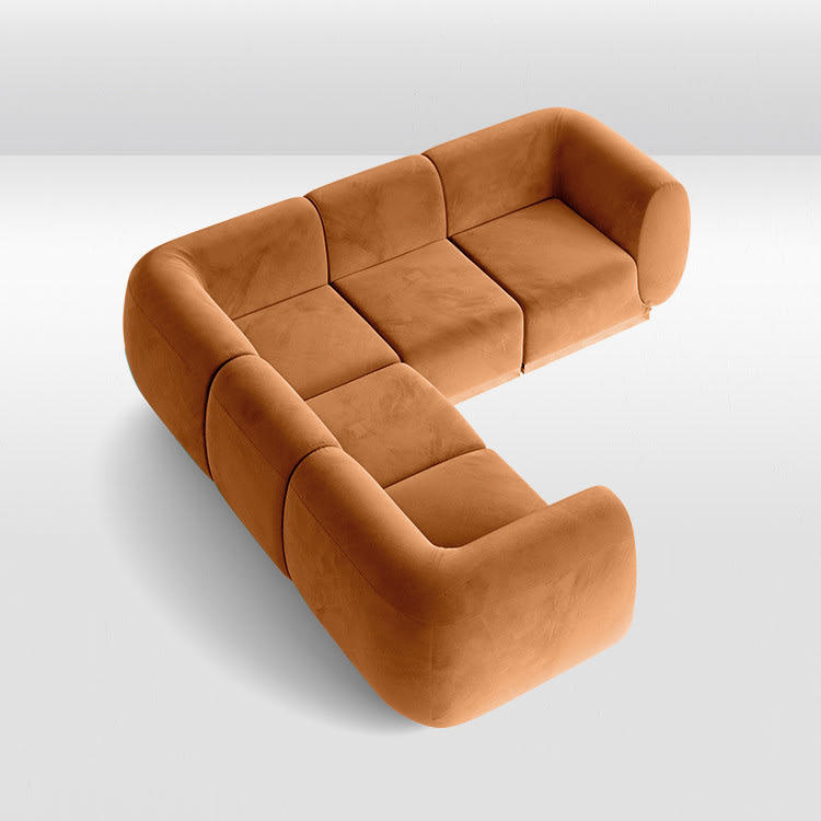 Colette L Sofa - Cinnamon view 2