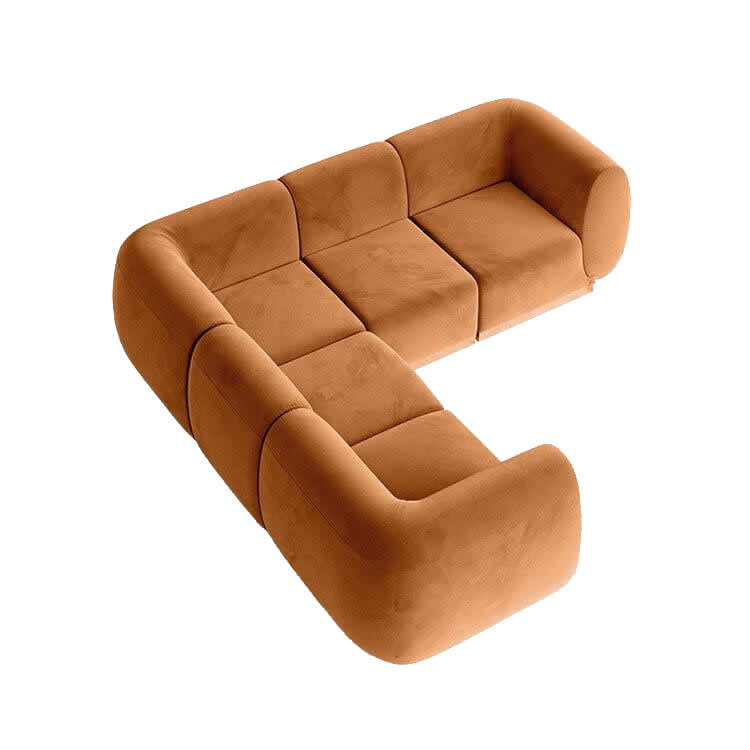 Colette L Sofa - Cinnamon