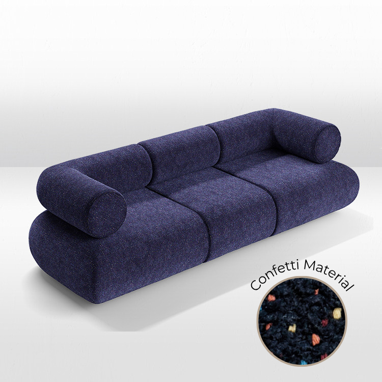 Juno Sofa - Confetti Sapphire view 8