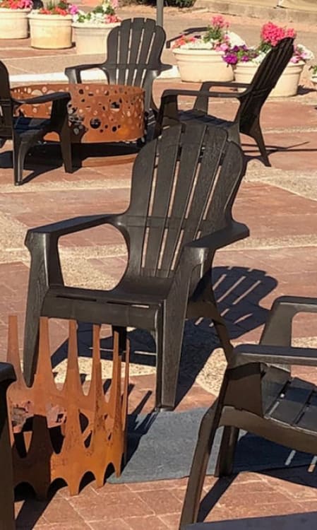 Adirondack Chair - Brown view 2