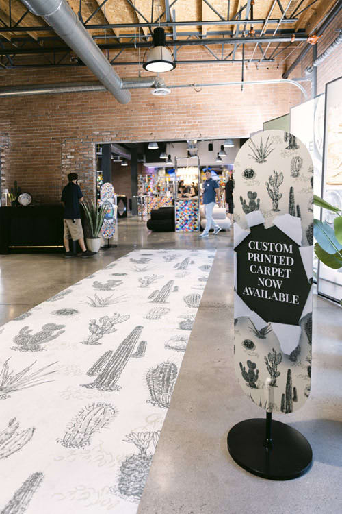 Custom Printed Carpet view 4