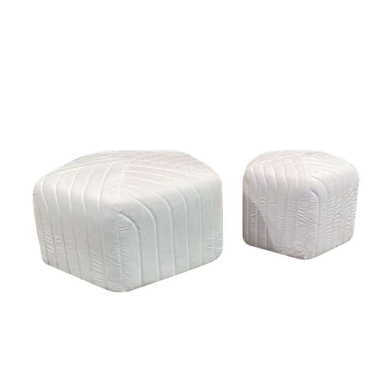 Ottoman Set - Mini and Biggie - White